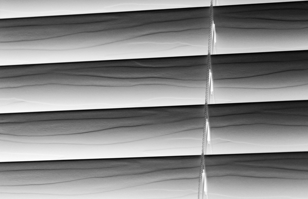 Venetian blind abstract by mittens