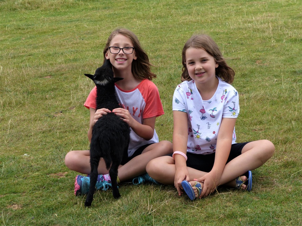  Charlotte and Freya at the Small Breeds Farm Park by susiemc