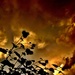 Stormy Sunset Sky by lynnz