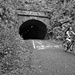 Monsal Trail Tunnel and Rider  by phil_howcroft
