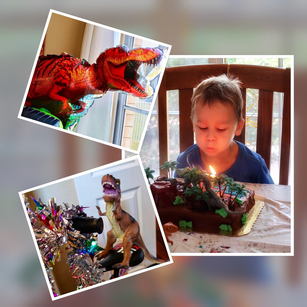 Jaxon’s Jurassic Park birthday! by louannwarren