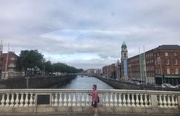 1st Sep 2018 - A man bun on O'Connel Bridge, Dublin