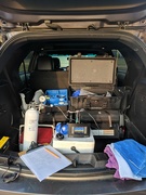 29th Aug 2018 - back of my car is a metabolic lab