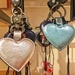 Pink and blue hearts.  by cocobella