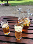 31st Aug 2018 - Pimms on the terrace