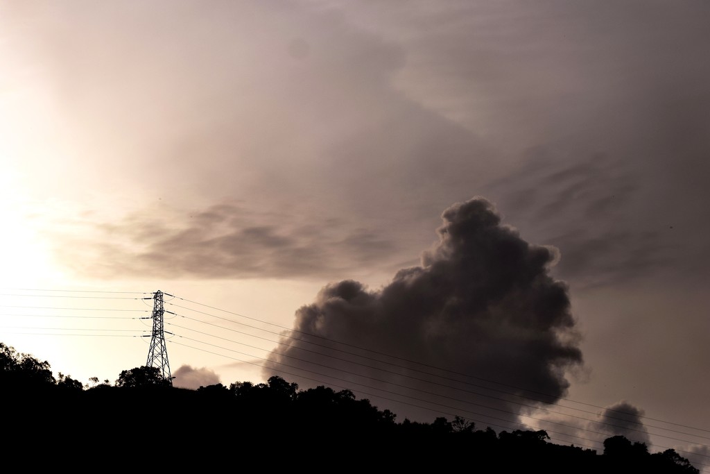 pylon and cloud by christophercox
