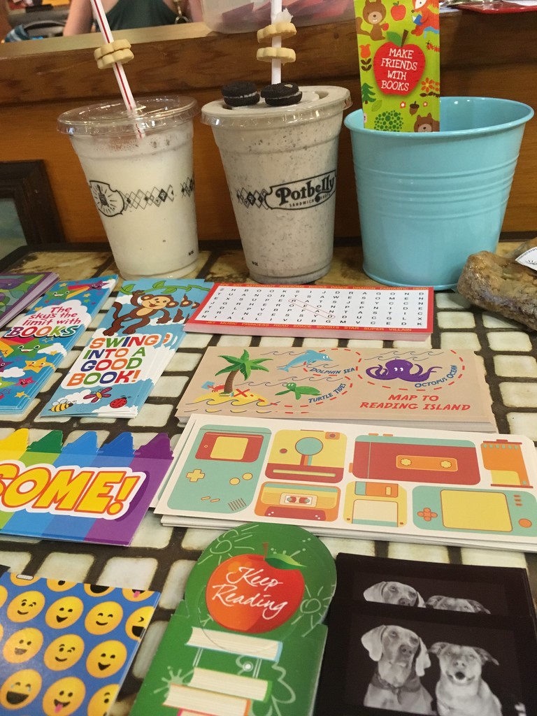 potbelly fundraiser for my library  by wiesnerbeth