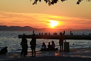 9th Sep 2018 - Sunset in Zadar