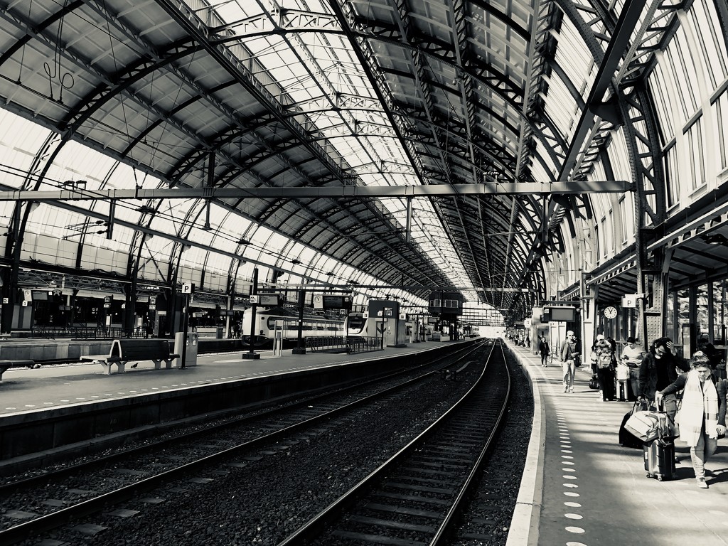 Amsterdam central station - leaving by pusspup