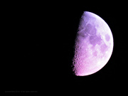 17th Sep 2018 - why is my moon purple?