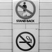 stand back and don't smoke by northy