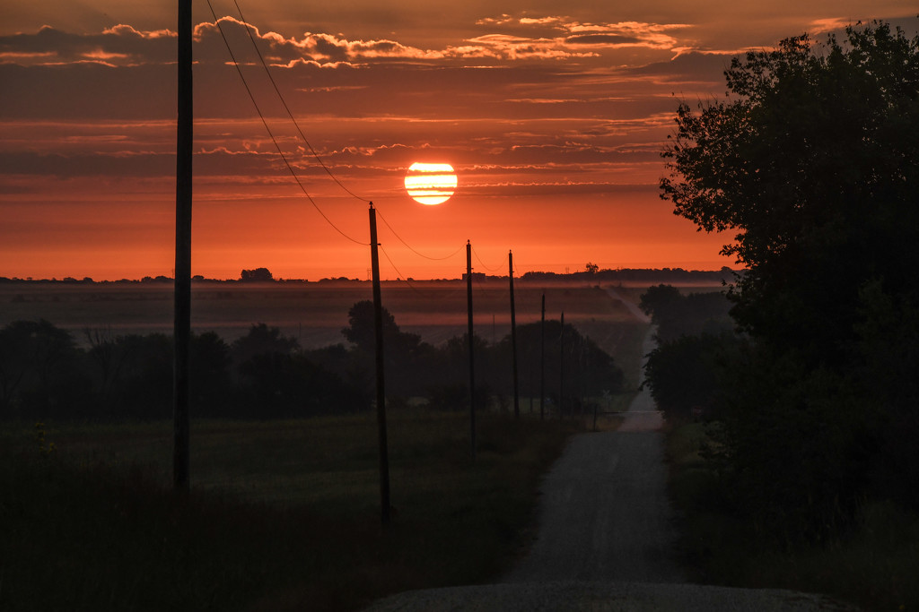 Hazy Country Road by kareenking