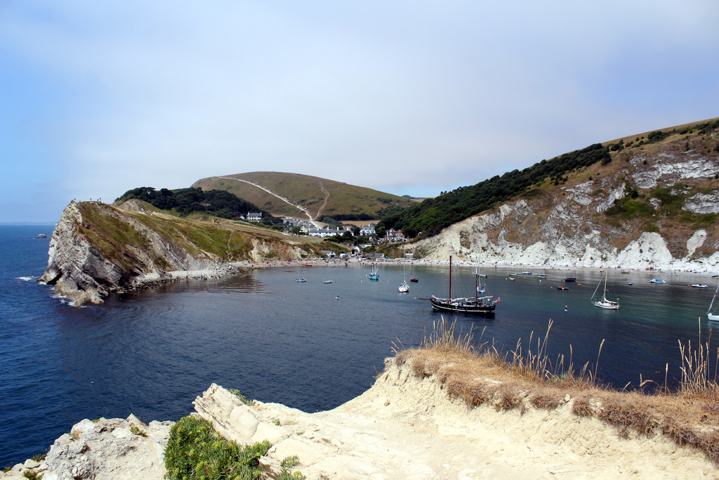 30th July Lulworth Cove by valpetersen