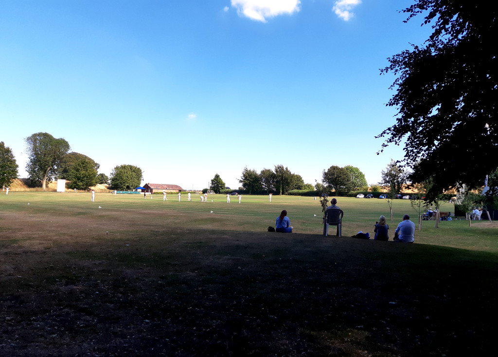 2nd August Avebury cricket by valpetersen