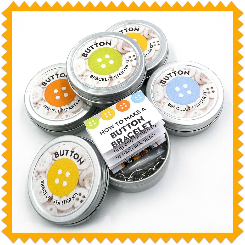 Button Bracelet Starter Kits by yogiw