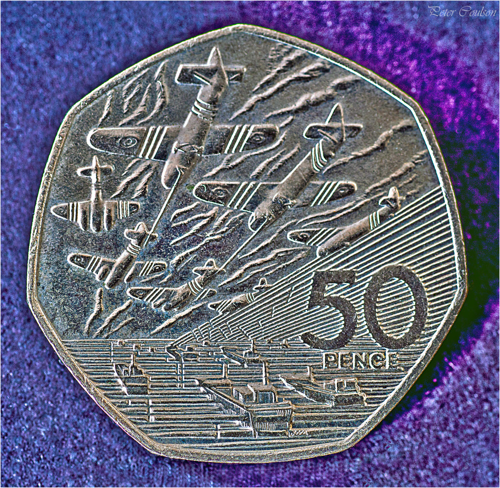 50 pence piece by pcoulson