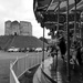 22nd Sept York tower and carousel BW by valpetersen