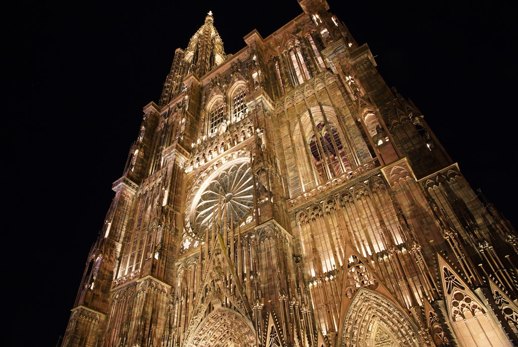 Strasbourg cathedral  by pusspup