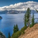 Crater Lake from the Rim Road by taffy
