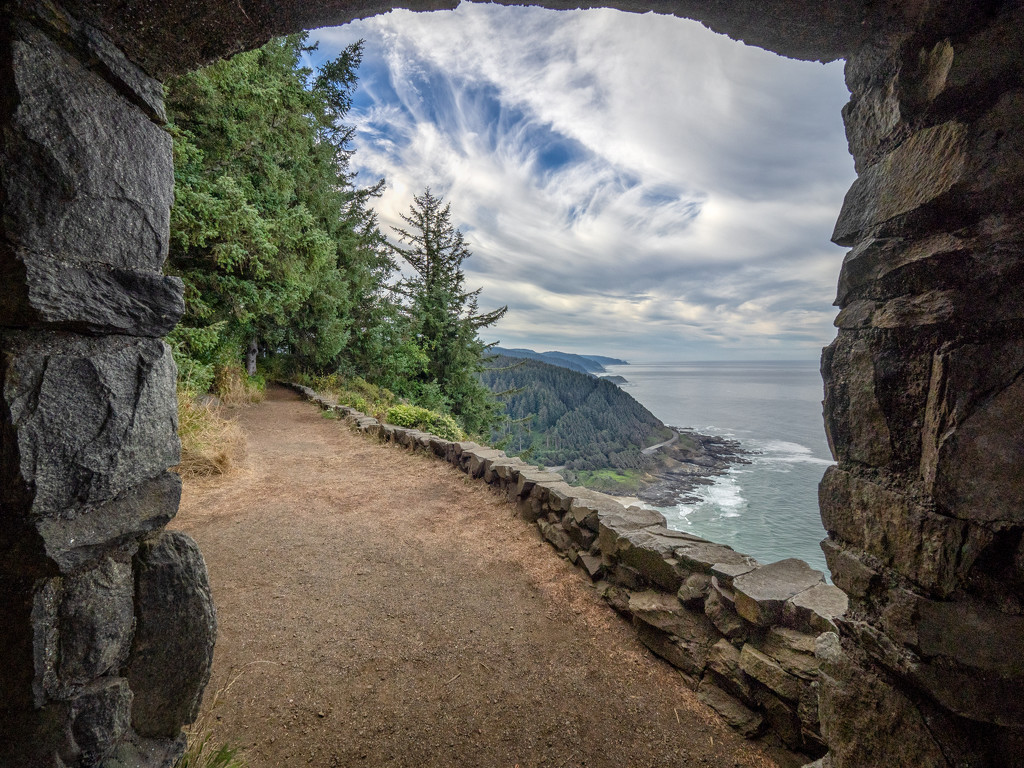 Oregon Coast Pathway - Cape Perpetua by rosiekerr