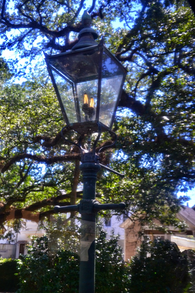 Mobile, Alabama’s gas lamps by louannwarren