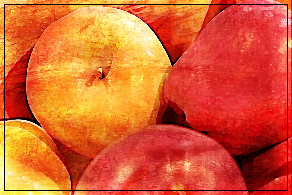 Apples in a Basket by olivetreeann