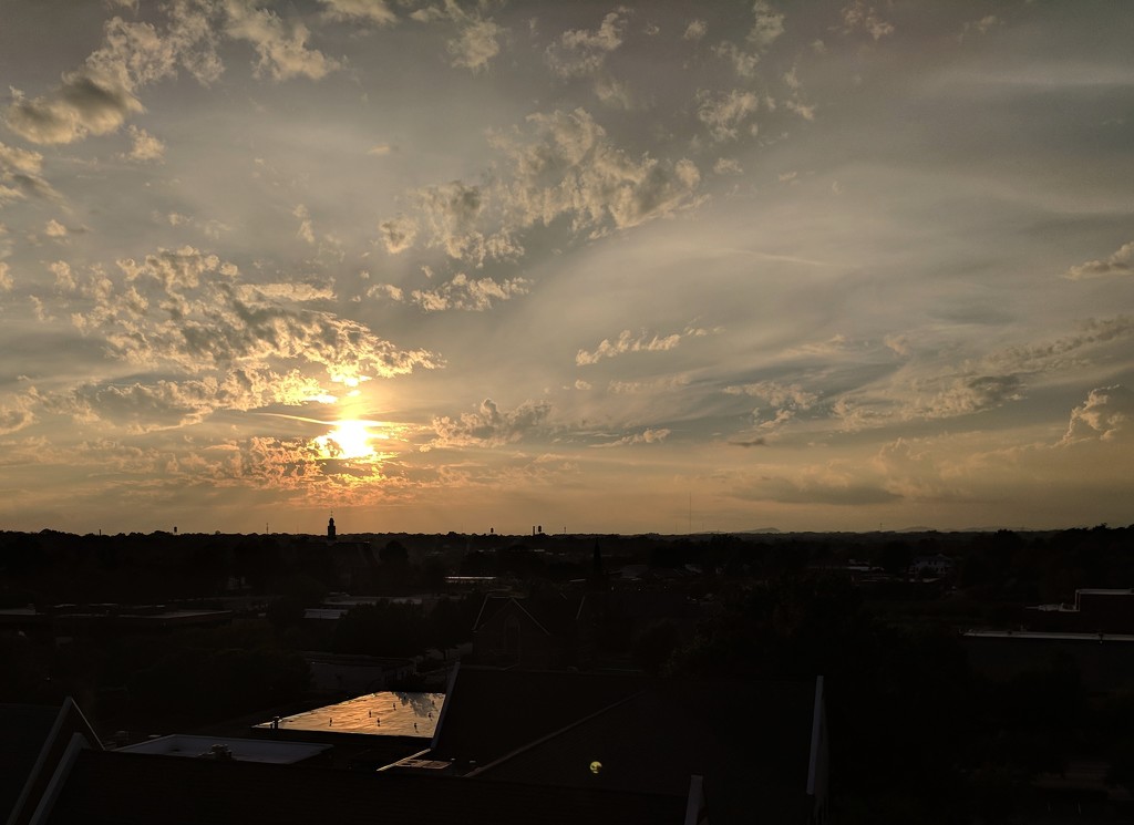 Greenville sunset by scottmurr