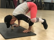 12th Sep 2018 - Working on Crow pose
