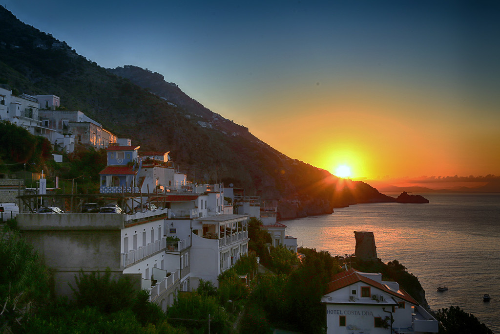 Sunrise Over Praiano by pdulis