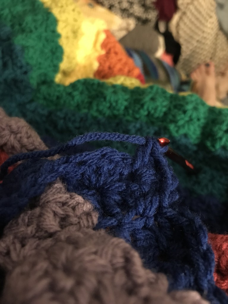 Rainbow blanket by tatra