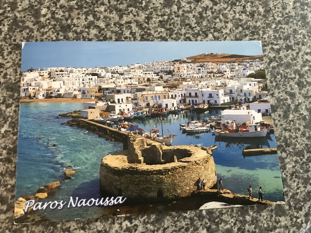 Greetings from Paros by elainepenney