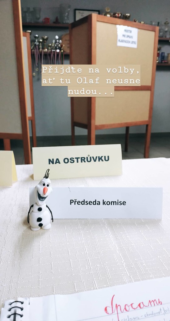 Olaf at the elections by jakr