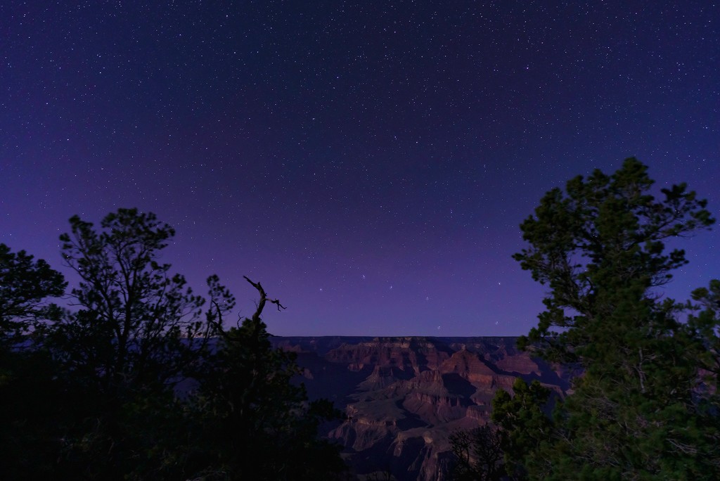 Big DIpper Over the Canyon  by jgpittenger