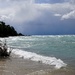 Lake Michigan on a blustery day by amyk