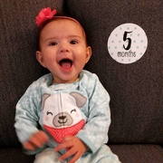 14th Oct 2018 - Look who’s 5 months old!
