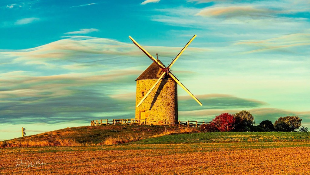 Windmill  by paulwbaker