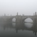 Old Main Bridge in the fog, Würzburg, Germany by ninihi