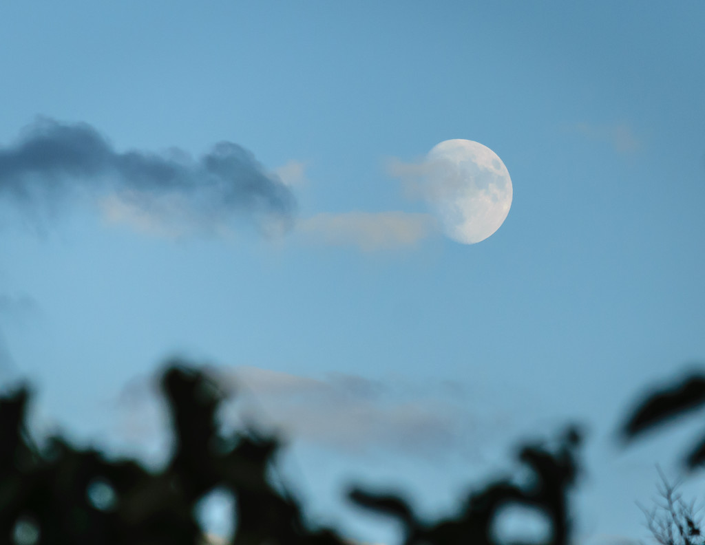 Photography Retreat Moon and Clouds by marylandgirl58