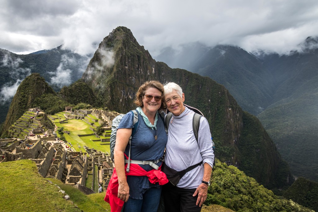 Peru--Machu Picchu--Mom and Me by darylo