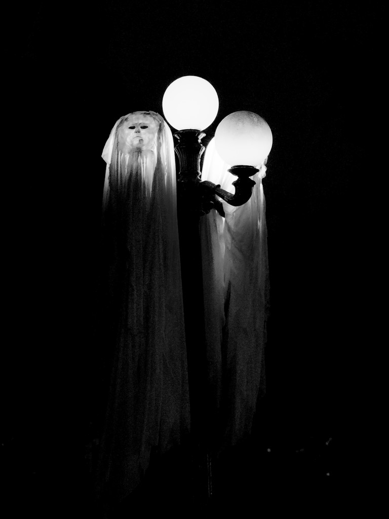 haunted lamp posts  by northy