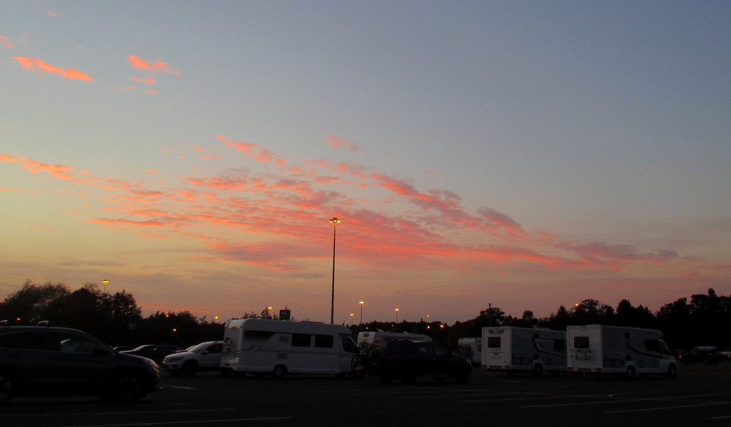 Sundown at the campervan show by filsie65