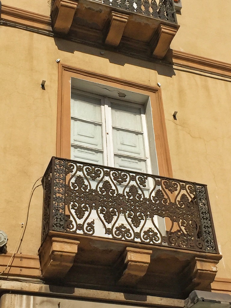 Balcony with hearts.  by cocobella