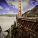 Sunday Traffic On The Golden Gate Bridge by joysfocus