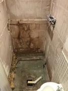 14th Oct 2018 - Strip out shower