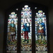 unusual stained glass of St Charles I by anniesue
