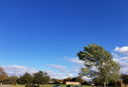 17th Oct 2018 - Big blue sky, after school