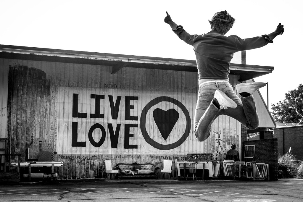 Senior Portrait Session and the Jump Shot by darylo