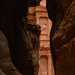 Petra. A glimpse of the Treasury by caterina