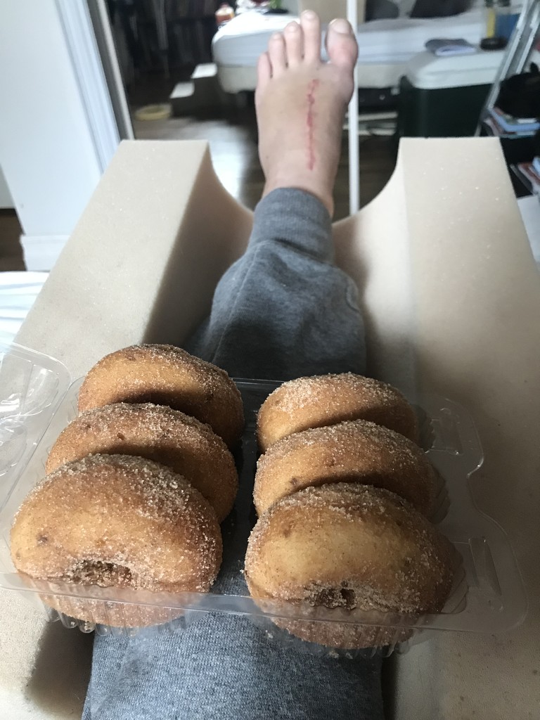 Delivered Donuts from ypsi  by annymalla