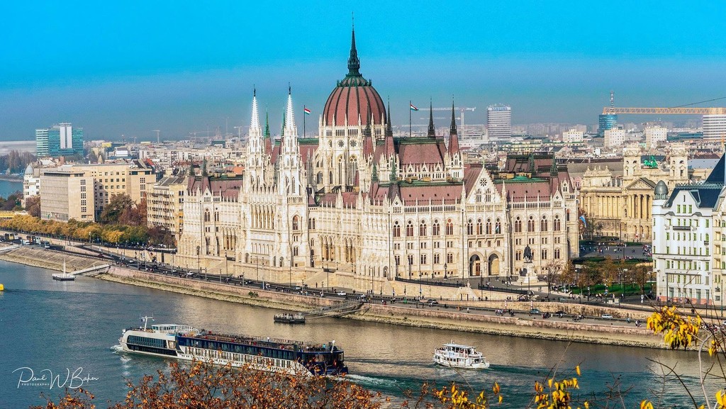 Parliament building, Budapest, Hungary. by paulwbaker